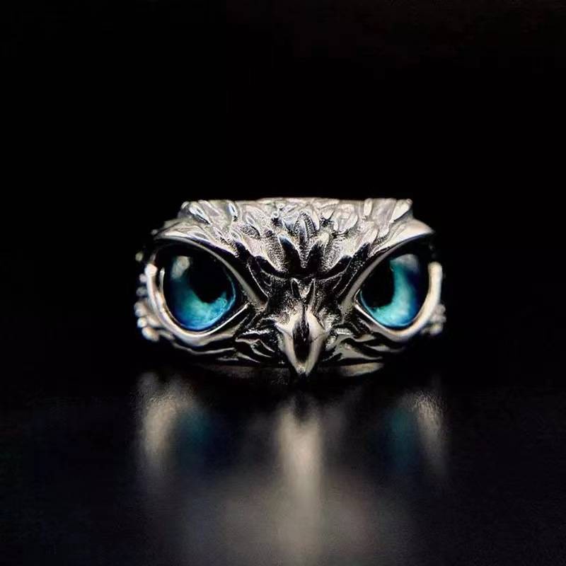 直販卸売り K18 BD Owl Ring リング