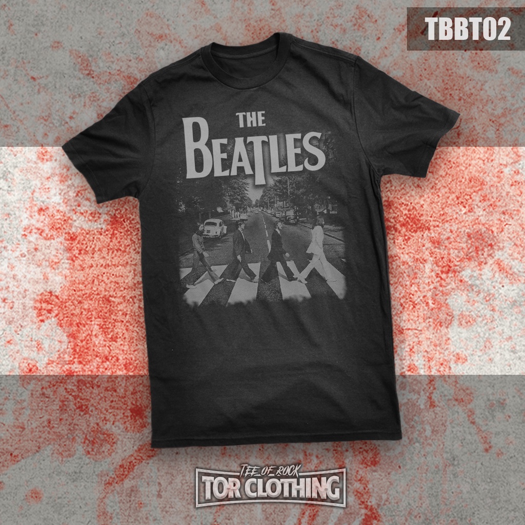 T-shirt The Beatles - Abbey Road - Band Rock - Ready Stock (TBBT02) Tor Clothing