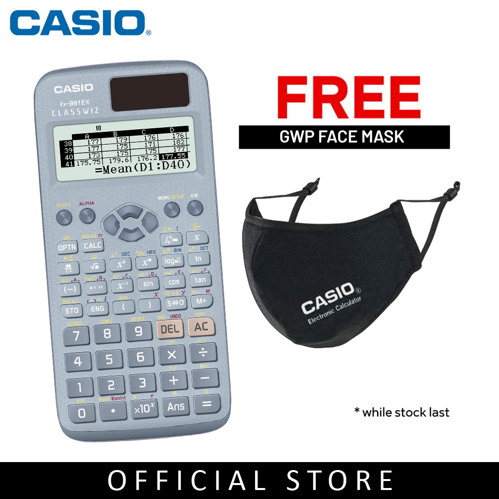 Casio Scientific Calculator FX-991EX-BU Blue | Shopee Malaysia