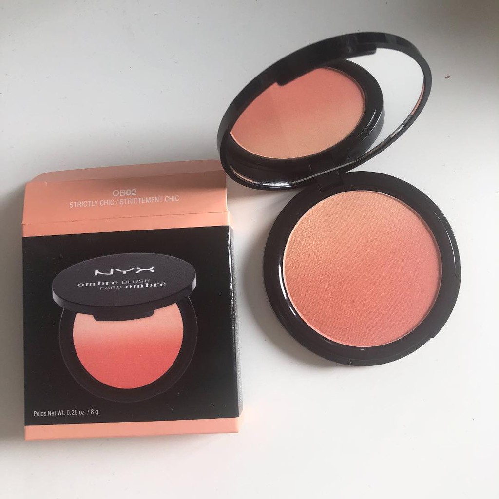 nyx strictly chic blush