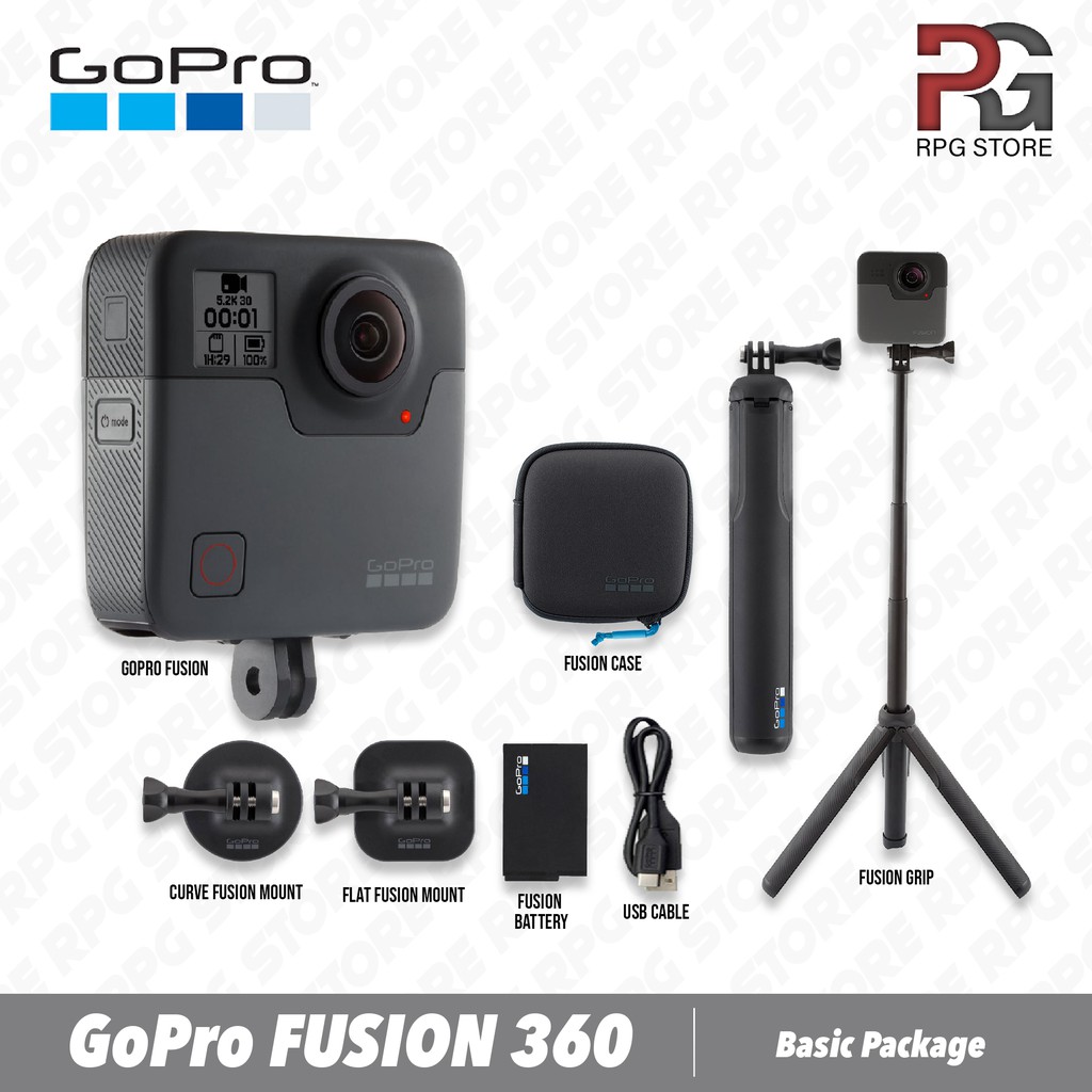 Ready Stock Gopro Fusion 360 Camera Shopee Malaysia