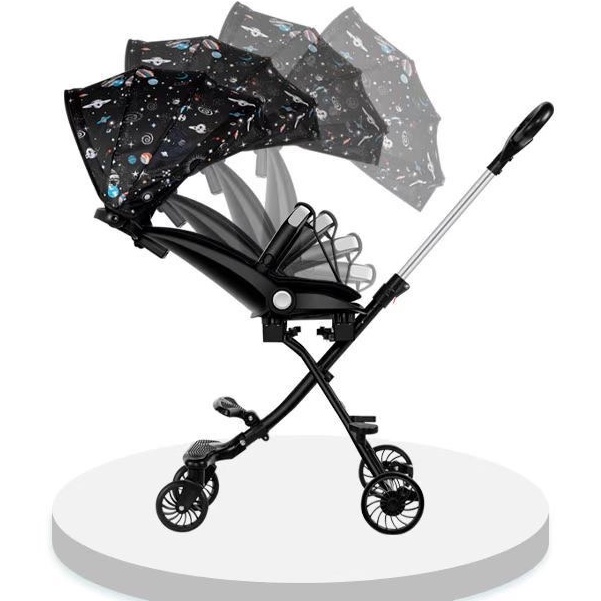JKHOME Magic Stroller 360 Rotating Kids Stroller Two Way Magic Strollers 2 Way Budak Stroler Lipat