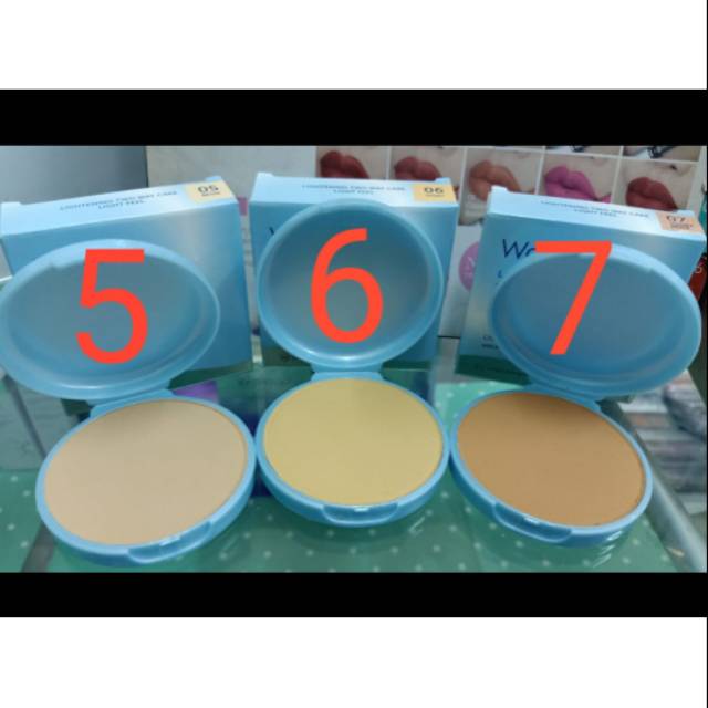 Refill Wardah Lightening Two Way Cake Light Feel Spf 15 Ready Shade Baru No 05 06 07 Shopee Malaysia