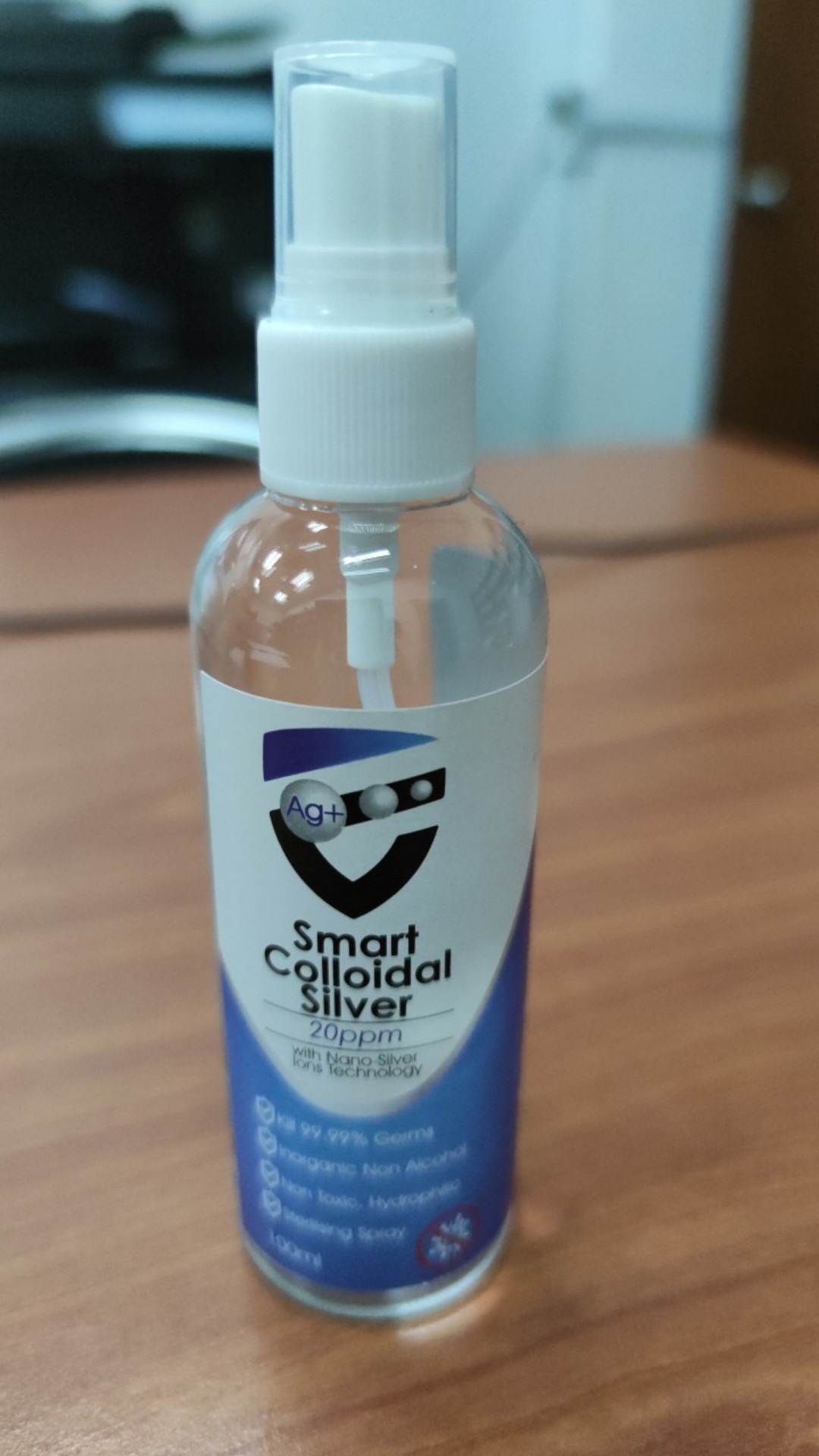 Smart Colloidal Silver 20ppm 100ml With Nano Silver Ions Technology Shopee Malaysia