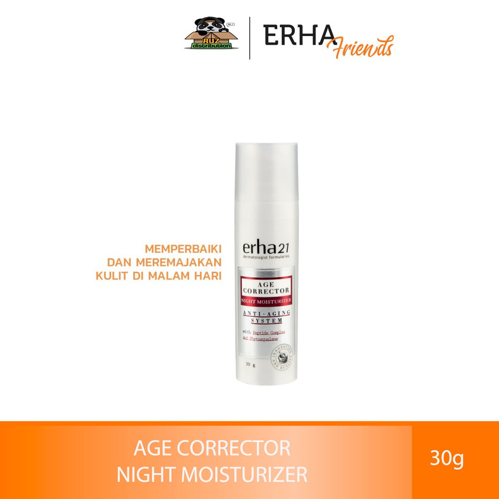 erha age corrector night moisturizer