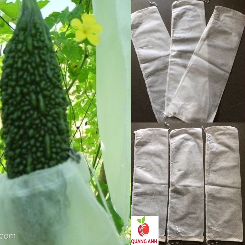 50 BAGS OF Luffa, Bitter Melon, Gourd, Cucumber... Size: 15x60cm