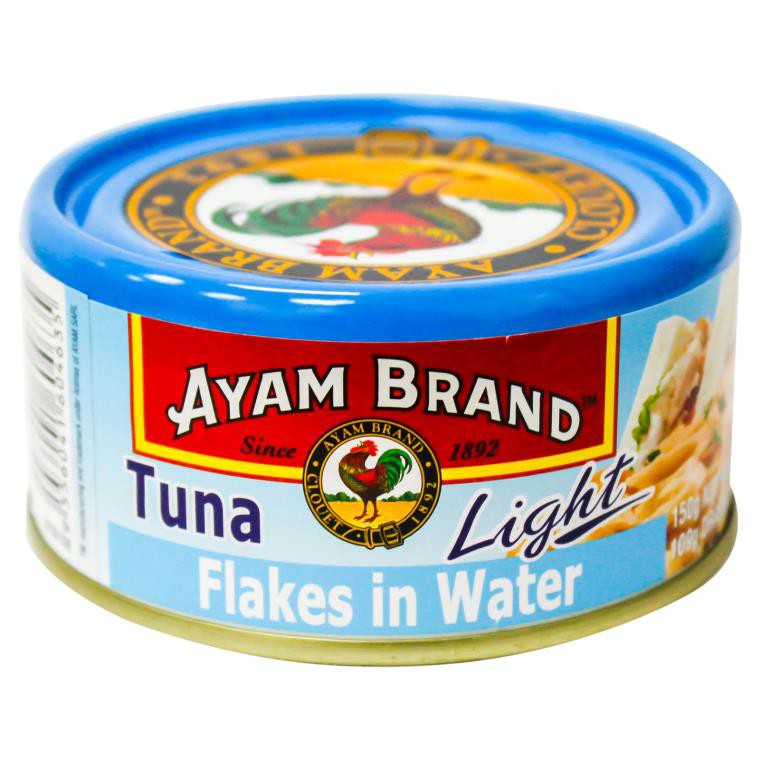 Ayam Brand Tuna Flakes In Water Light 150g X 3 Canned Shopee Malaysia