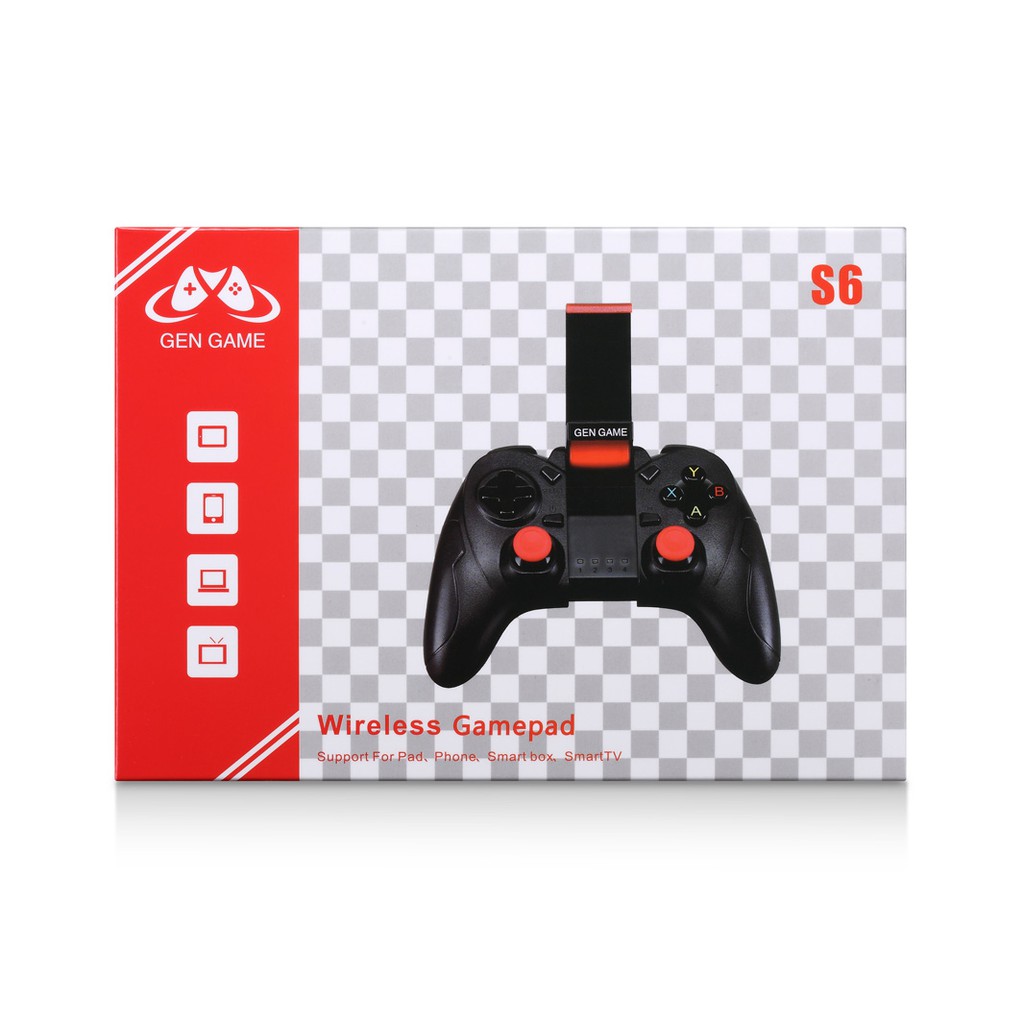 Phorock Gen Game S6 Wireless Bluetooth 3 0 Gamepad Shos6 Shopee Malaysia