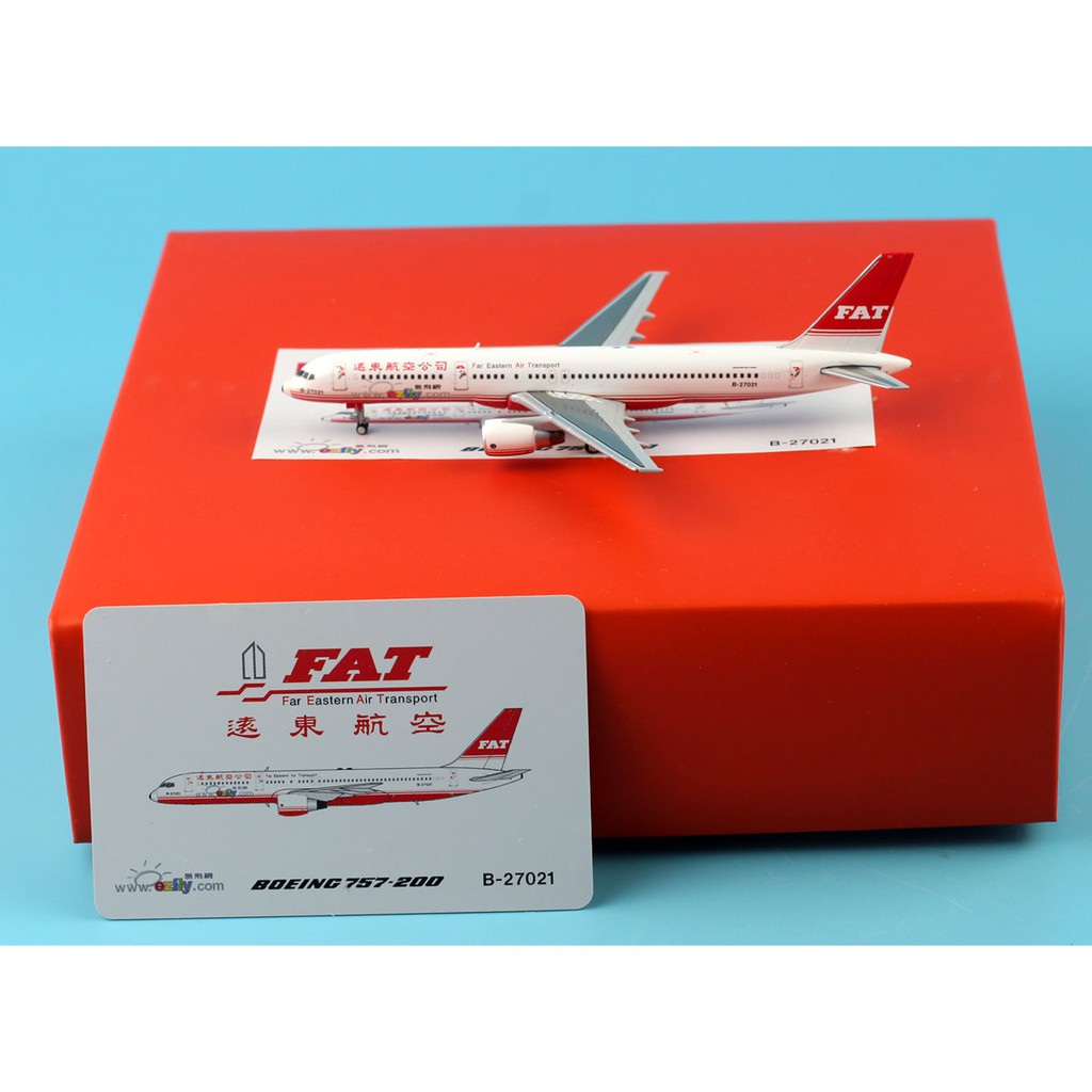 Jc Wings 1 400 Ew Far Eastern Air Transport Ezfly Airlines Plane Boeing 757 0 Diecast Aircraft Model Reg B Shopee Malaysia