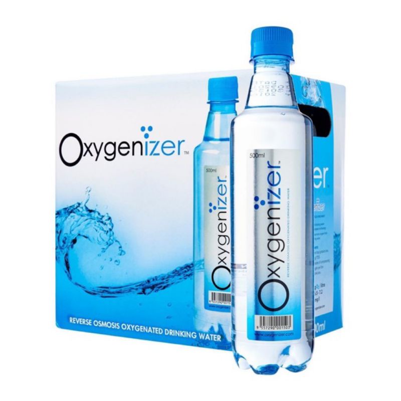 Free DELIVERY WM   OXYGENIZER US BLUE CAP - EXPORT JP  "IZER" OXYGENATED DRINKING OXYGEN WATER [1 CTN]
