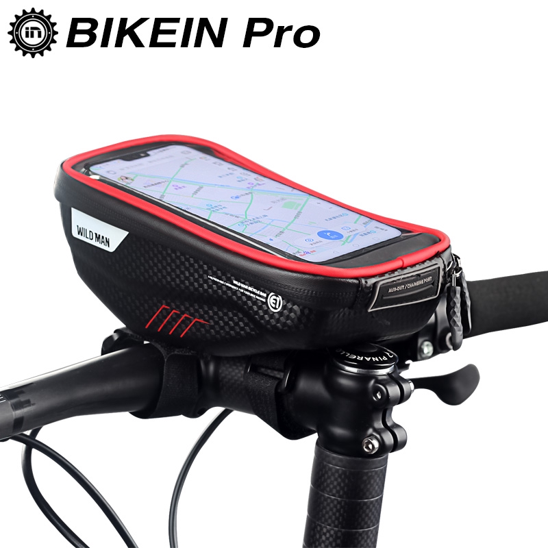 touch screen bike bag