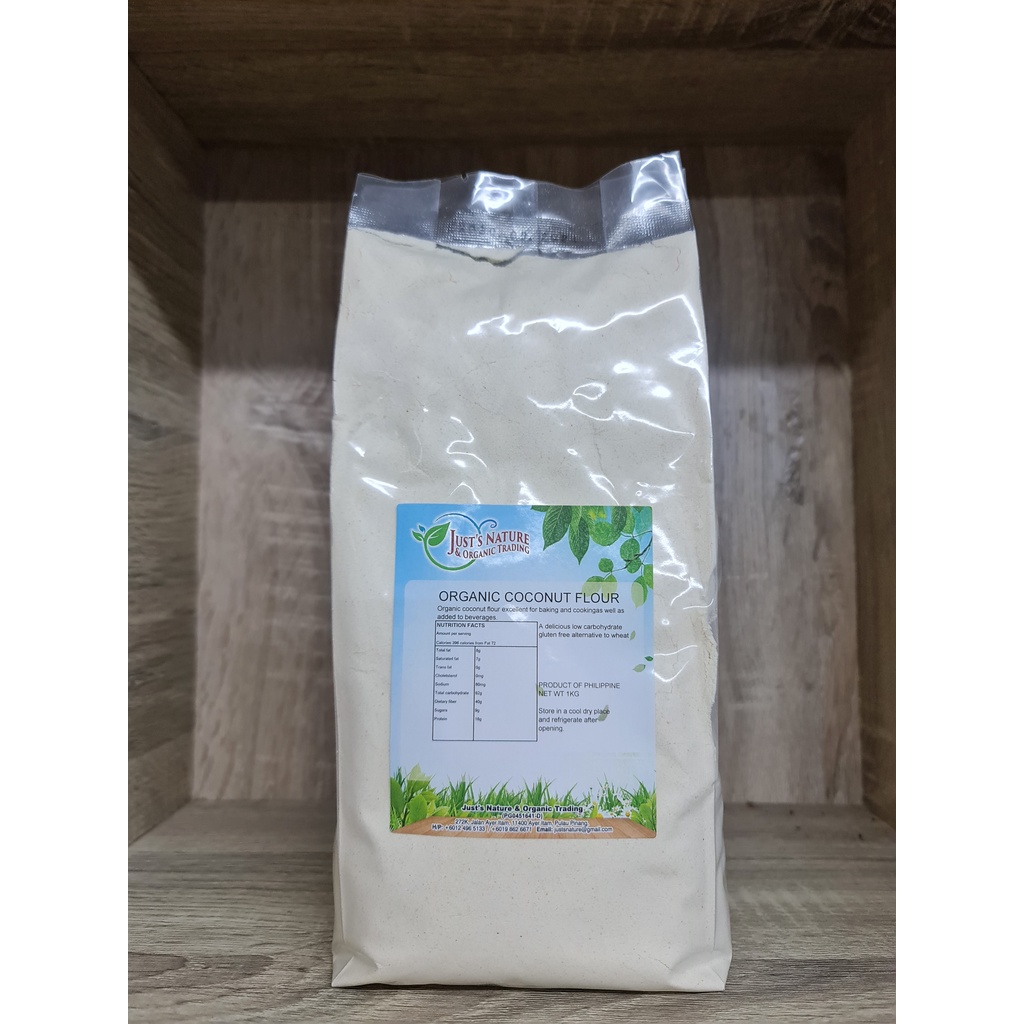 Justs Organic Coconut Flour 1KG