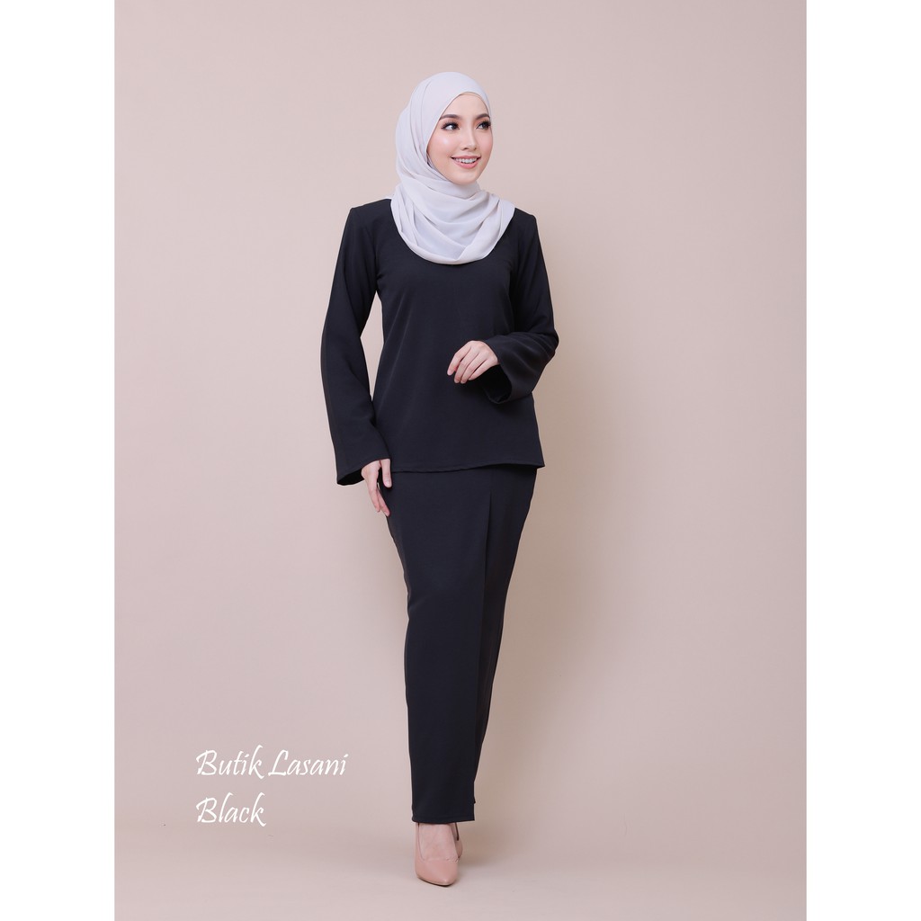 [ REDUCTION MYR 5.59 ] Baju kurung pendek lasani moden mini kurung baju