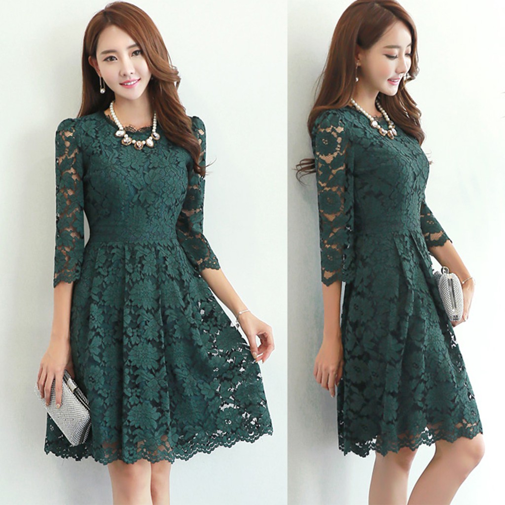 shopee lace dress