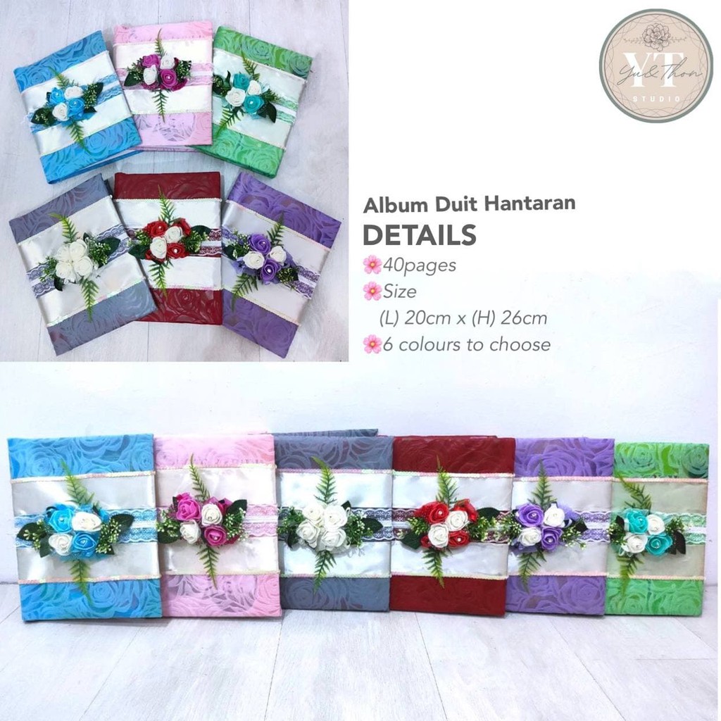 Buy Design Baru Ready Stock 40pages Album Duit Hantaran Wedding Accessories Perkhawinan Seetracker Malaysia