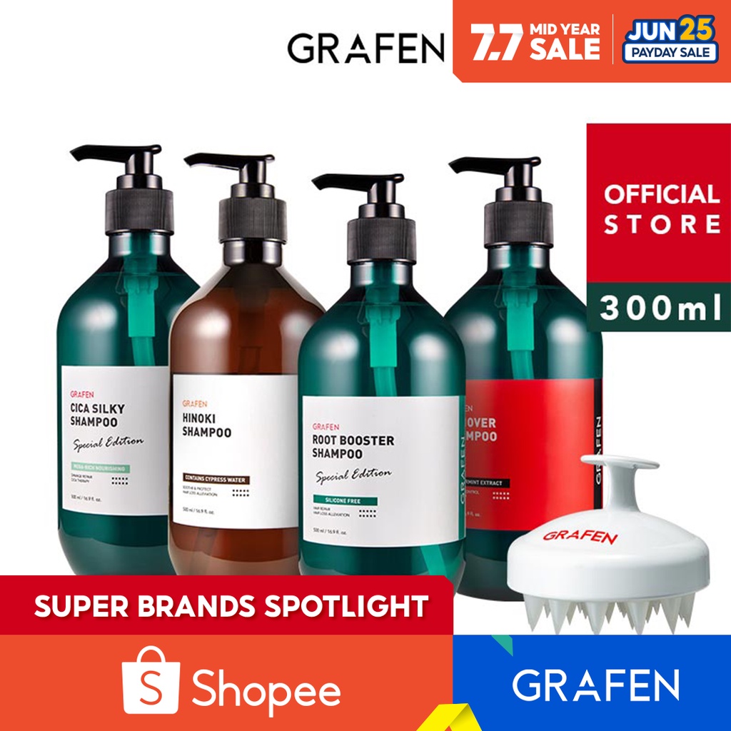 [GRAFEN] Best Hair Care Shampoo 300ml Shopee Malaysia