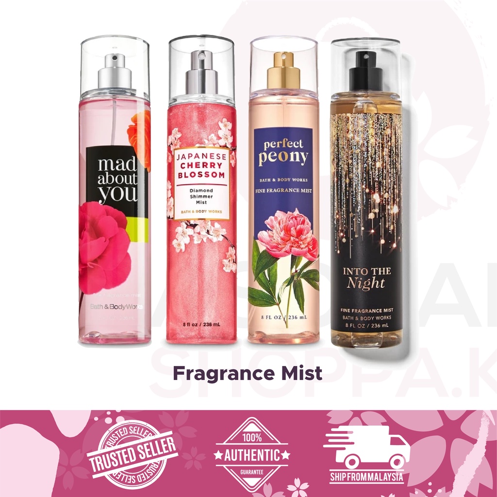 Bath & Body Works Body Fragrance Mist 236ml | Shopee Malaysia