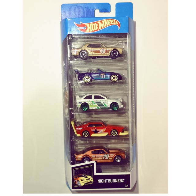 hot wheels 2019 nightburnerz 5 pack