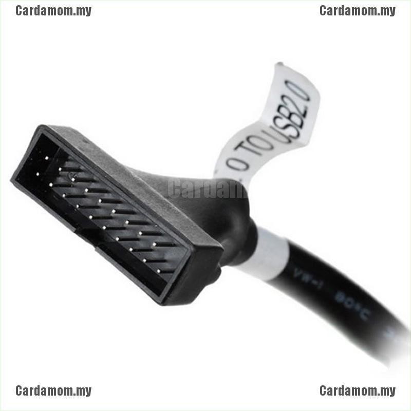Versatile Reliable {carda} 19/20 Pin USB 3.0 Female 9 2.0 Male Motherboard Header Adapter Premium - Image 2
