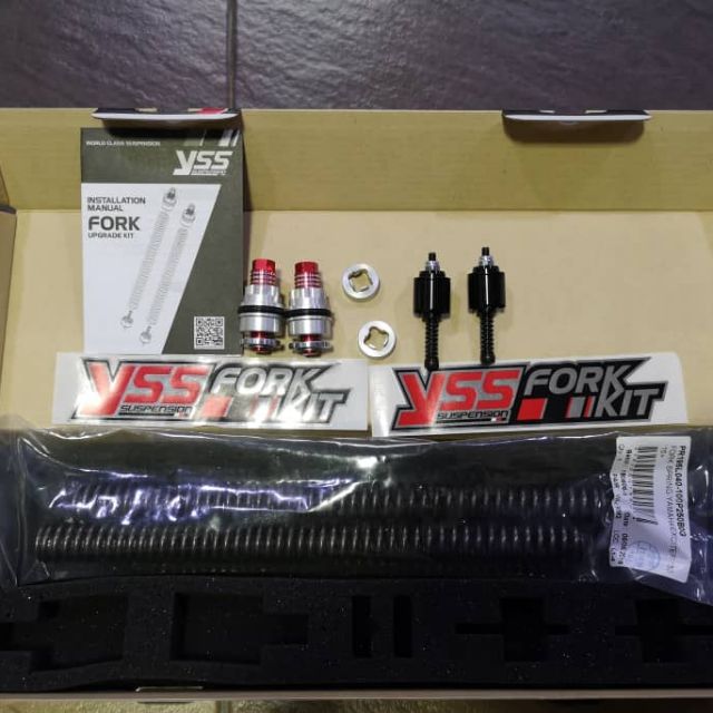 YSS Front Forks Upgrade Kit Shopee Malaysia