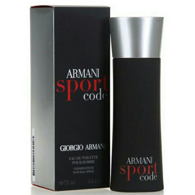 armani sport code 125 ml