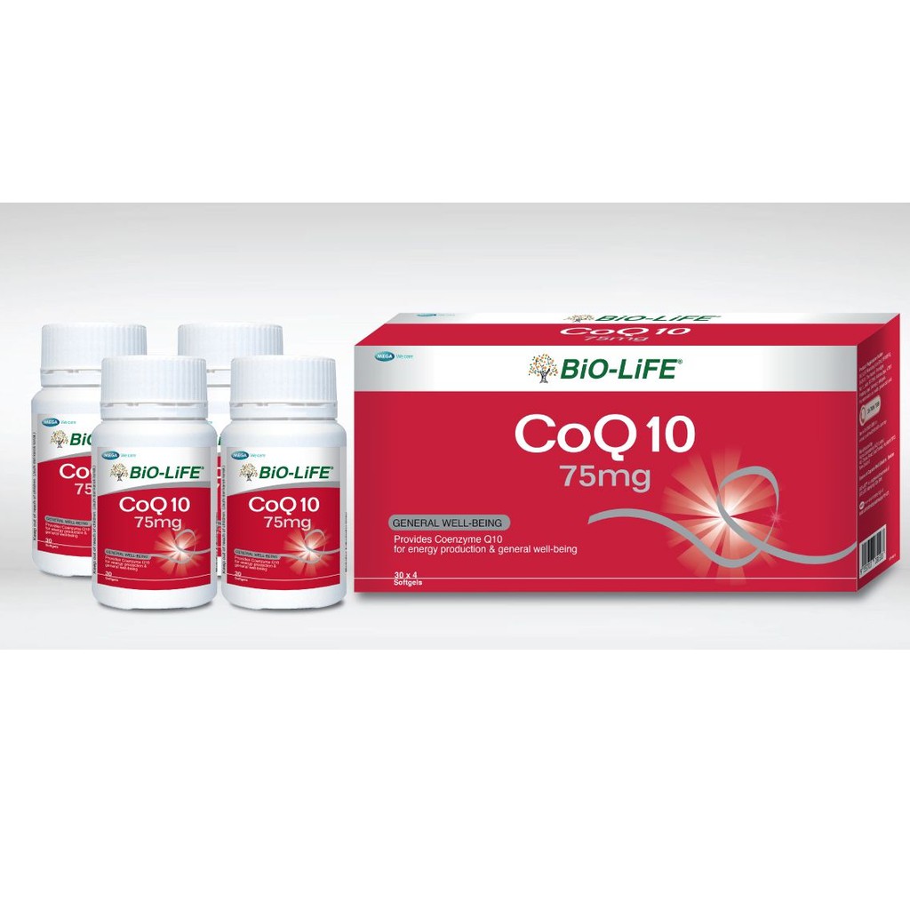 [EXP 01/2024] BioLife CoQ10 75mg (30's / 4x30's) Shopee Malaysia