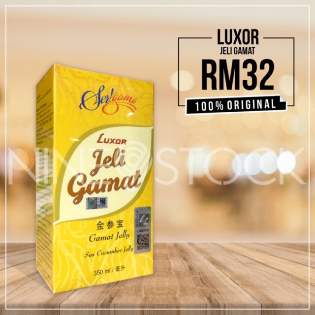 Luxor Jeli Gamat 350ml Jelly Gamat Shopee Malaysia