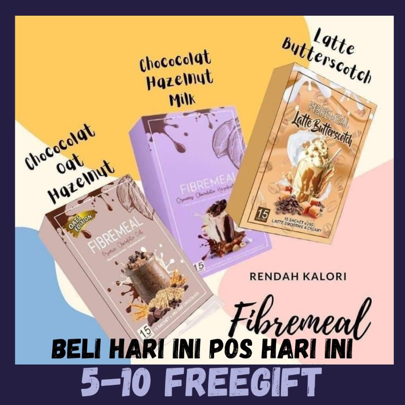 FIBREMEAL ORIGINAL HQ 100%❤ + 5-10 FREEGIFT