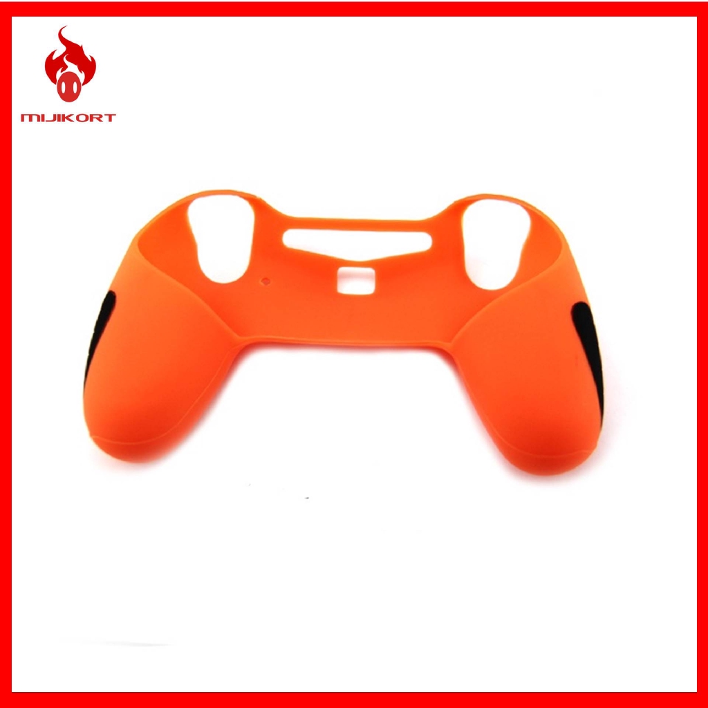 orange color ps4 controller