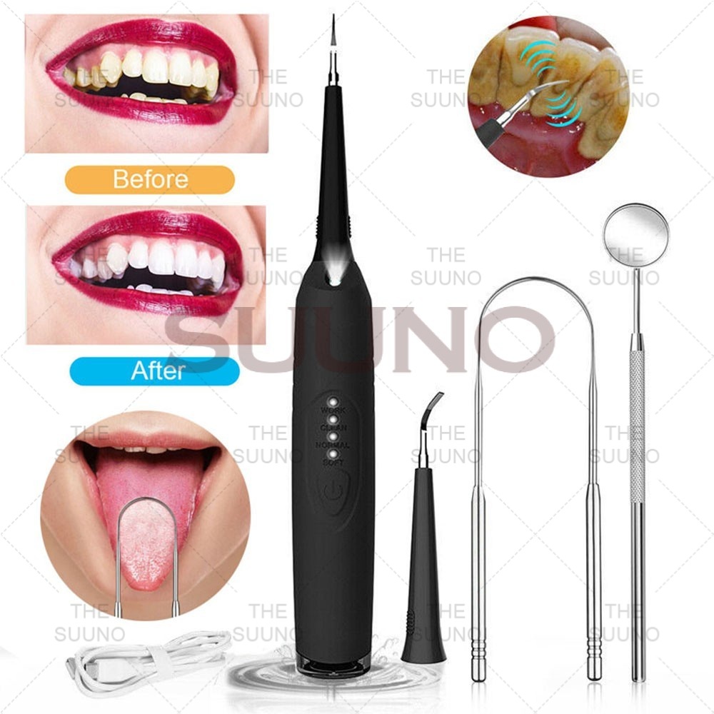 Dental Tartar Remover/Portable Electric Sonic Dental Scaler Tooth Calculus Remover Teeth Whitening Dentist Tool