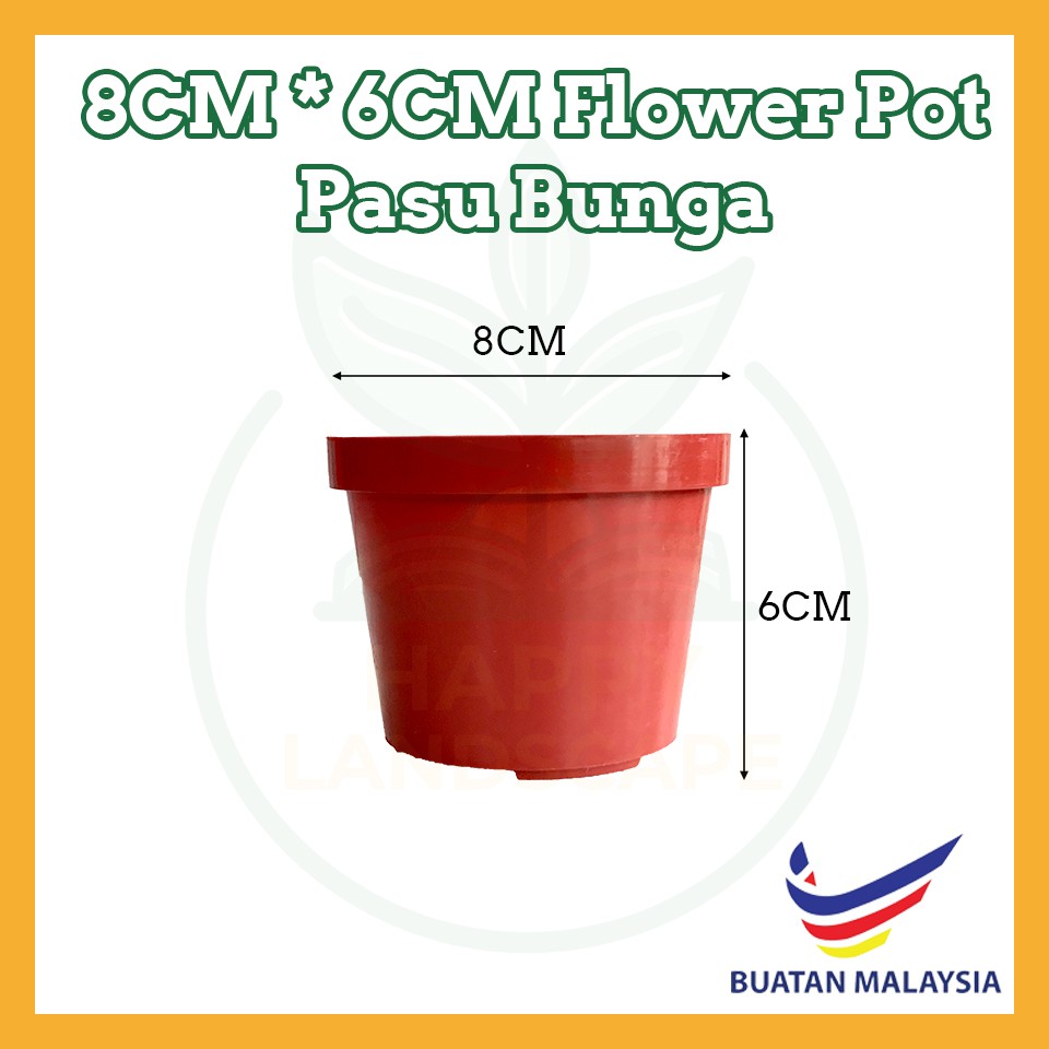 8CM x 6CM Small Flower Pot  Pasu Bunga Kecil  Shopee  Malaysia