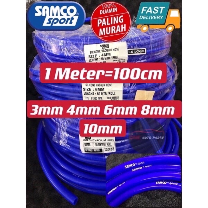 ZDZQTM 1M 3mm/4mm/6mm/8mm/10mm Silicone Vacuum Tube Silicone Hose Car Accessories Blue Cold Air Intake Tubing Automobile Repair Tools Color : 5x11mm 