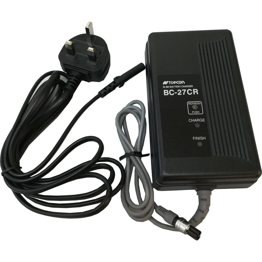 NEW TOPCON BC-27CR 3PIN Charger for TOPCON Battery BT-52Q BT-52QA total station 