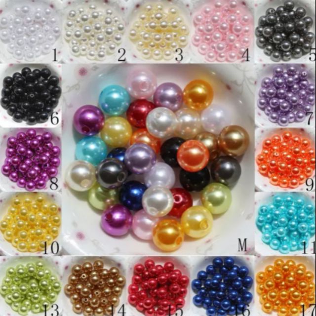 [186]ABS Rounds Bead Shinings.[6mm]Malaysia Suppliers.PLastic Bead.For