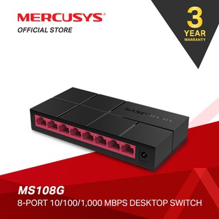 Mercusys TP-LINK MS105G / MS108G - 5 Gigabit Ports 10/100/1,000 Mbps Desktop Switch Ethernet network SWITCH