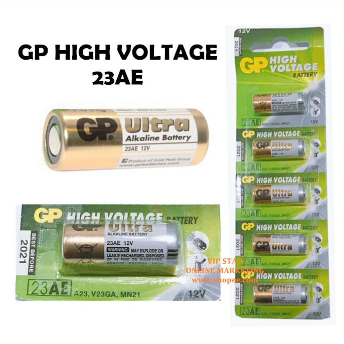 GP SUPER 23AE/12V HIGH VOLTAGE ALKALINE BATTERY | Shopee Malaysia