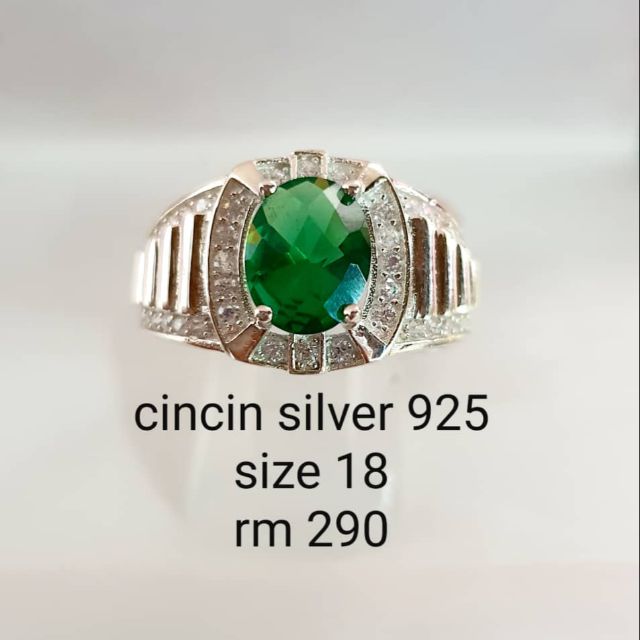 Ready Stock Ring Sterling Silver 925 Batu Permata Crystal Asli Kedai Emas Sri Perak Kompleks Pkns Shah Alam Shopee Malaysia