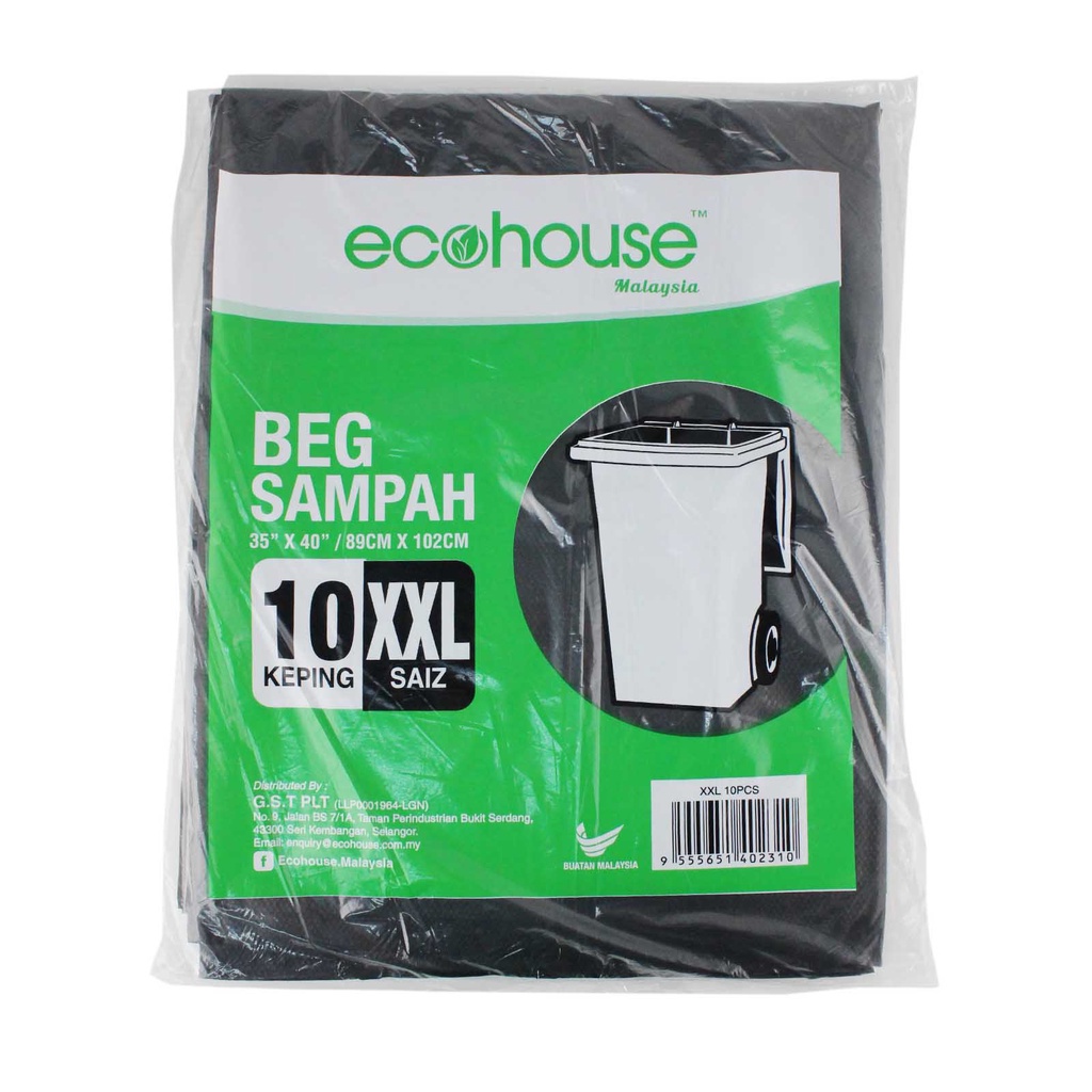 Ecohouse Garbage Bag XXL (10 Pcs) Shopee Malaysia