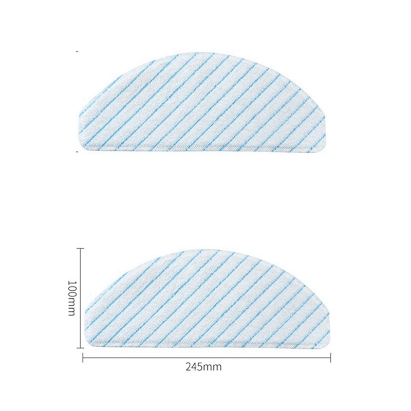 For ECOVACS DEEBOT OZMO920,950/ T8/T9 Robot, Replaceable Vacuum Cleaner Main Brush Side Brush Filter Accessory Parts