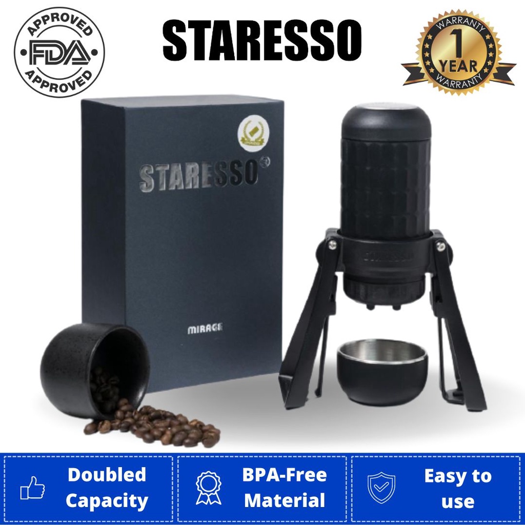 STARESSO SP300 Pro Mirage Portable Espresso Maker Portable