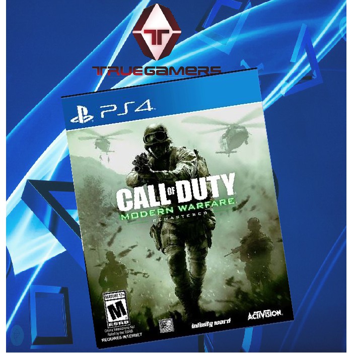 Ps4 Call Of Duty Modern Warfare Remastered R2 Shopee Malaysia