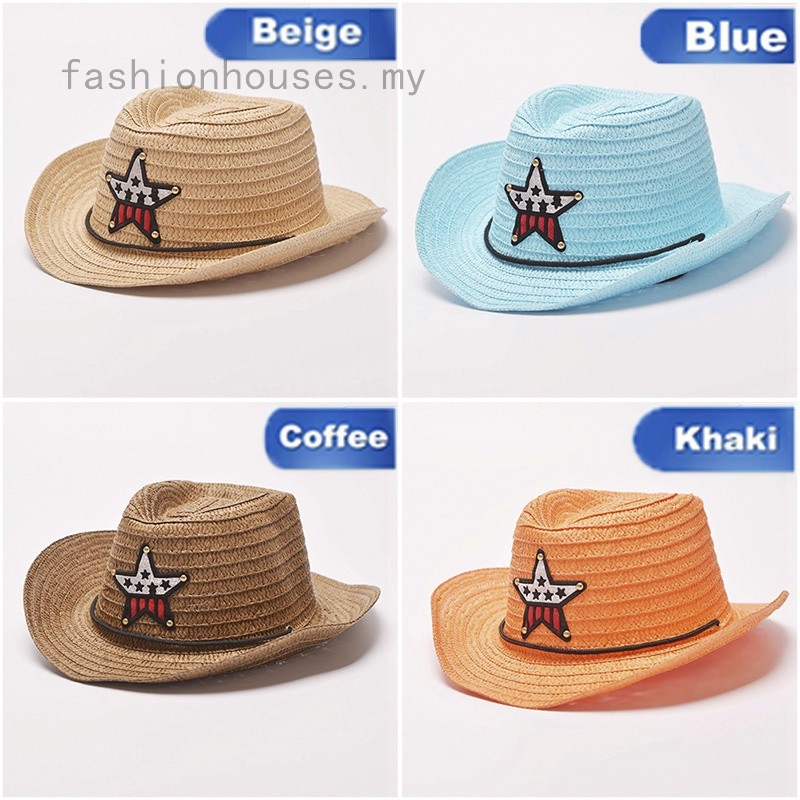 kids straw beach hat