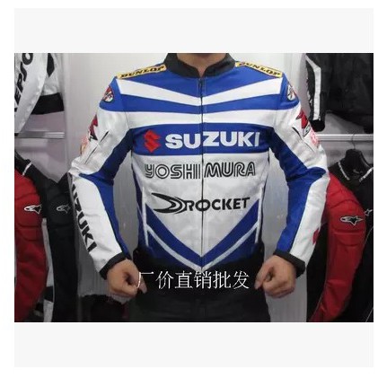 Suzuki Motorcycle Racing Suit / Racing Jacket / Racing Jersey / Riding Suit