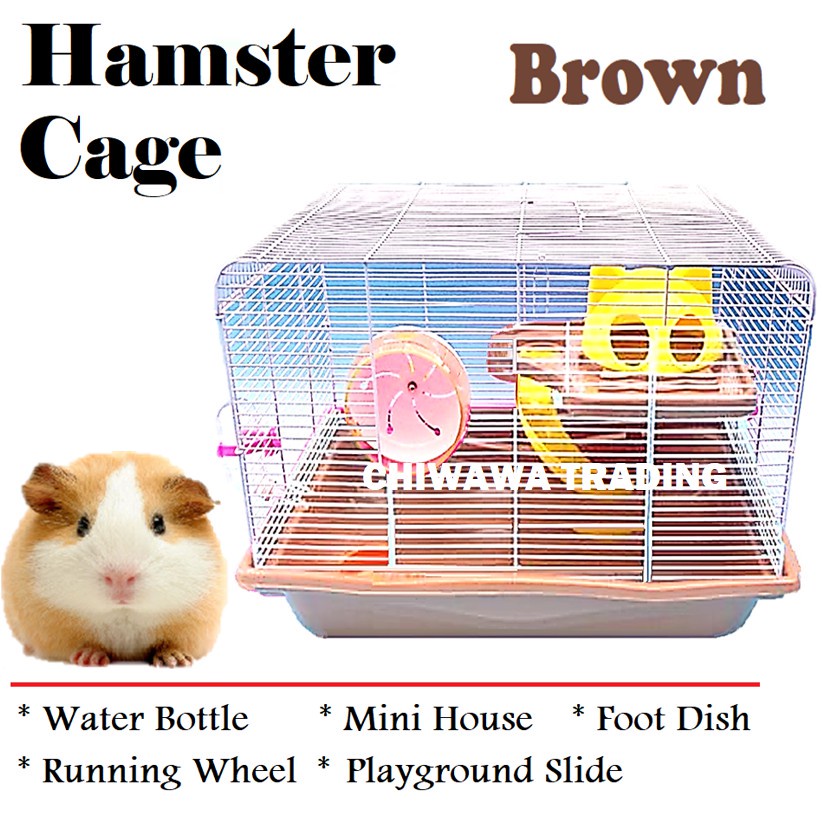 CHC3 FULL ACCESSORIES【Free Gift】Habitrail Hamster House / Home / Cage Double Story