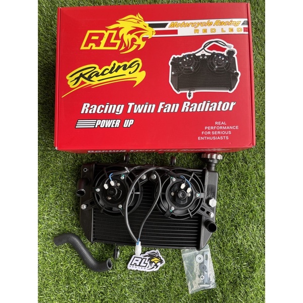 Y15 Y15ZR Y16ZR LC135 Racing Radiator Double Fan Red Leo Hhm 100