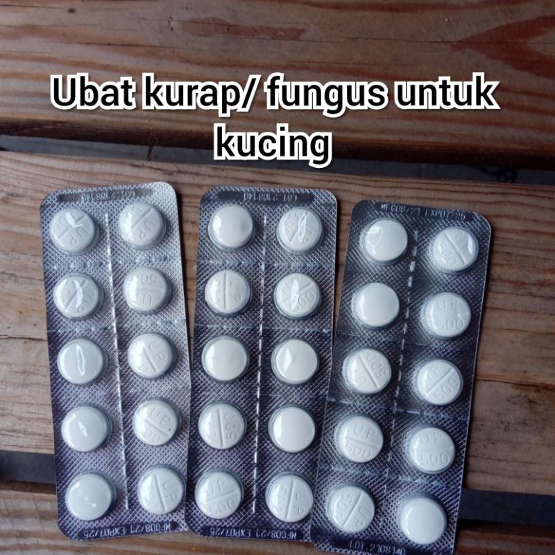 Ubat Kurap/ Fungus/ Kulat untuk Kucing & Anjing (10 pcs)  Shopee Malaysia