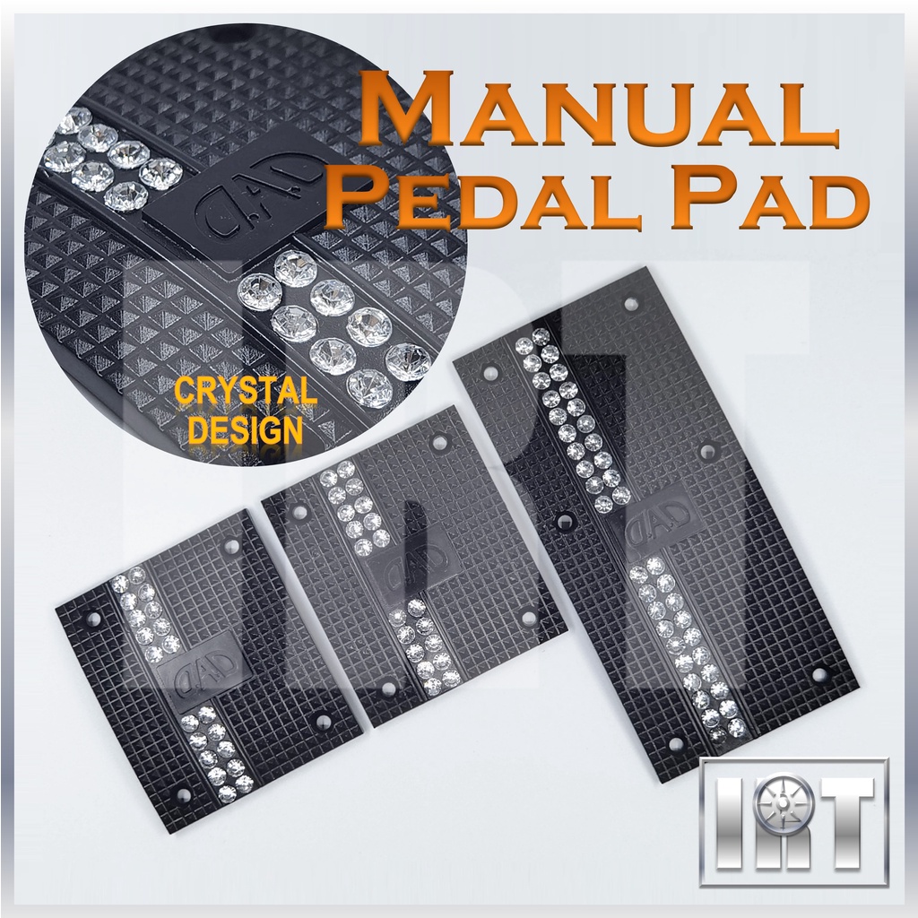 D.A.D Manual Pedal Pad Brake Clutch Car Brek Kereta Kancil Saga Wira