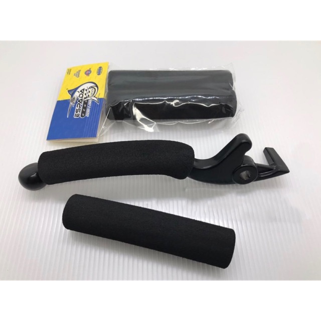 ESPADA UNIVERSAL BRAKE LEVER SPONGE LH RH SET SPAN PEMEGANG BRAKE SPONGE LAPIK TANGAN GETAH HITAM BRAKE TANGAN