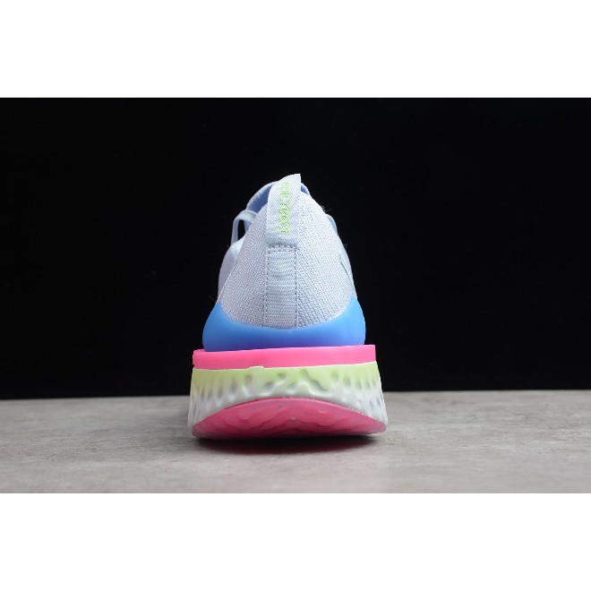 nike epic react flyknit hydrogen blue