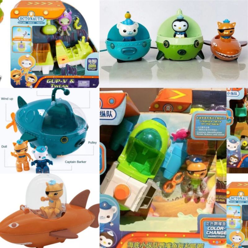 Original ORI Octonauts Car Original Alloy Pullback Toy Octonats ...